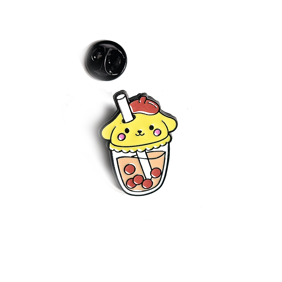 Pin Pompompurin Bubble Tea