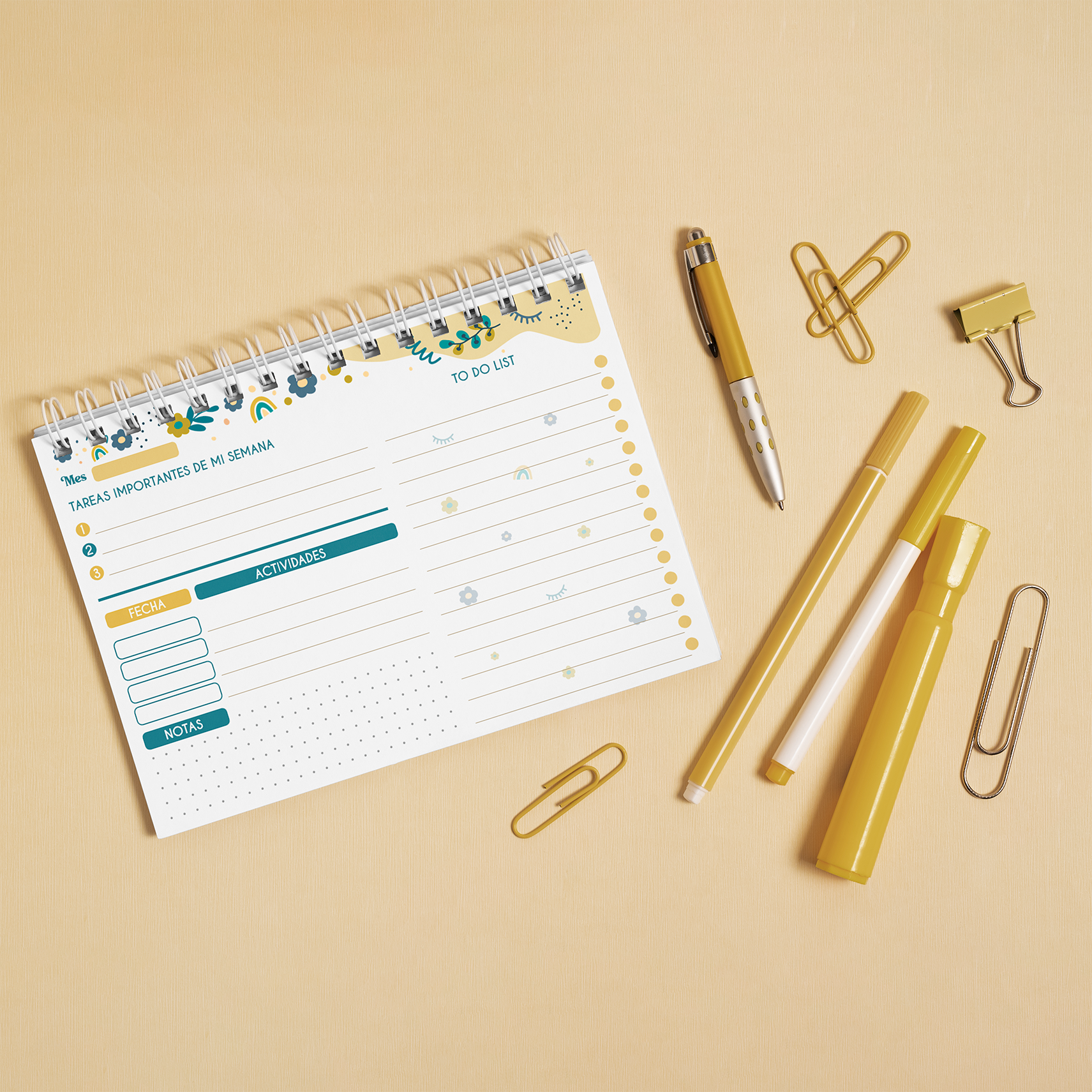 Planner Semanal Ananá