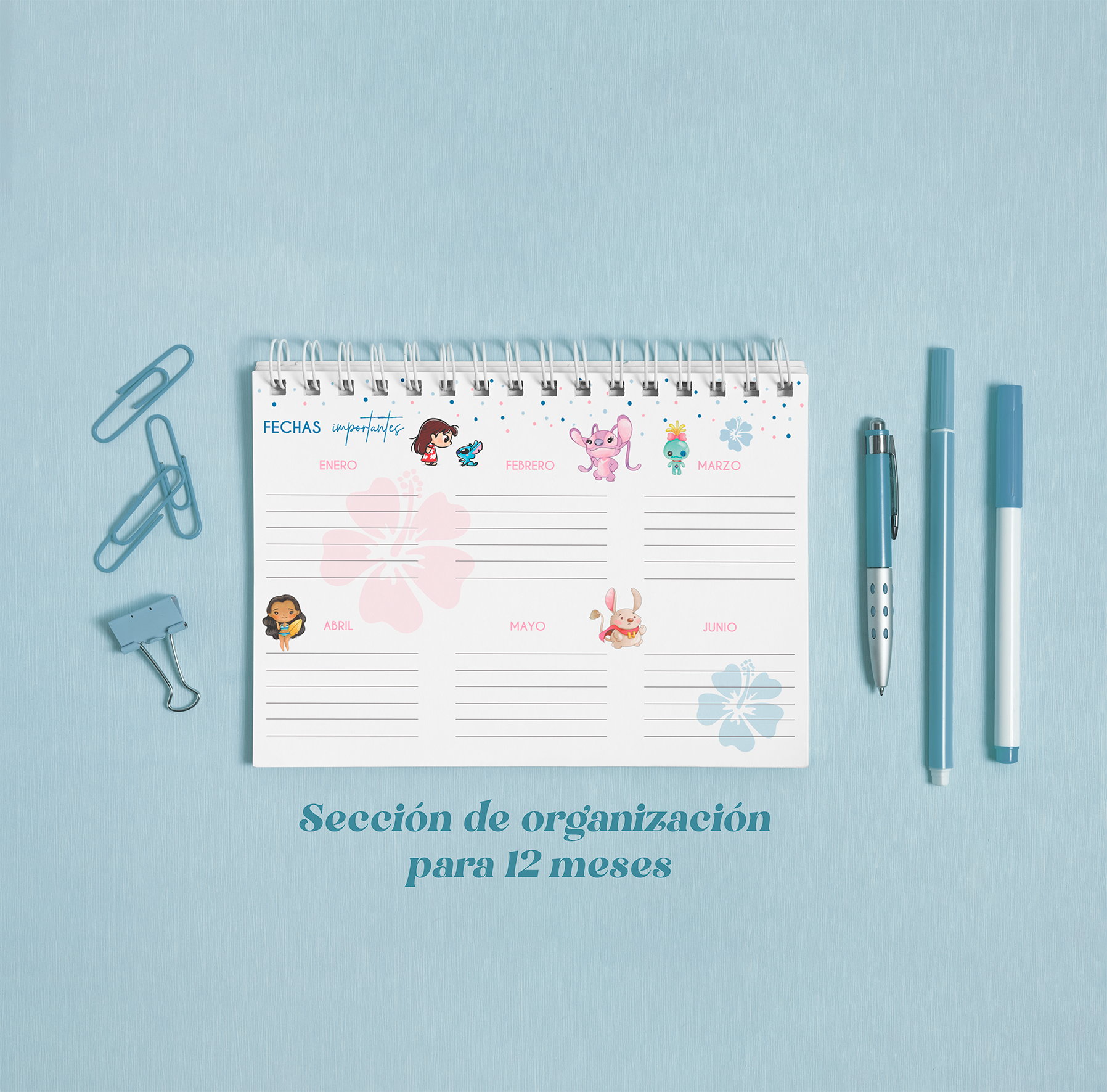 Planner Semanal Stitch