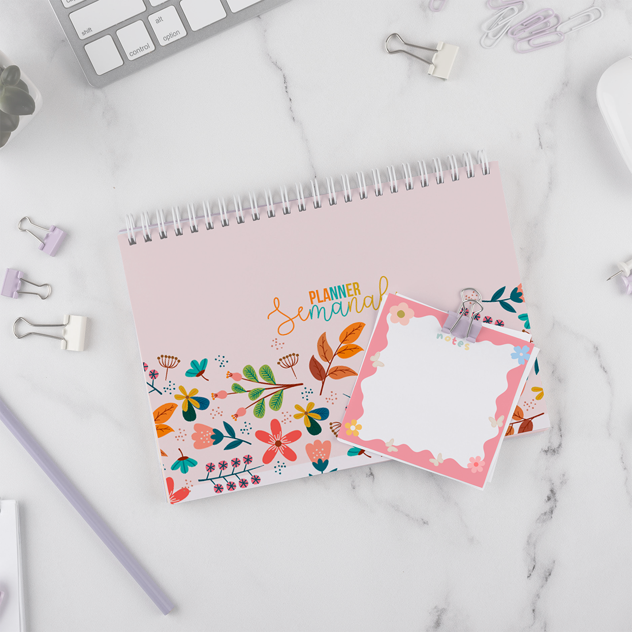 Planner Semanal Primavera Viva