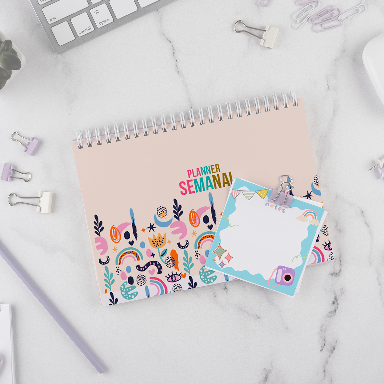 Planner Semanal Jardín Encantado