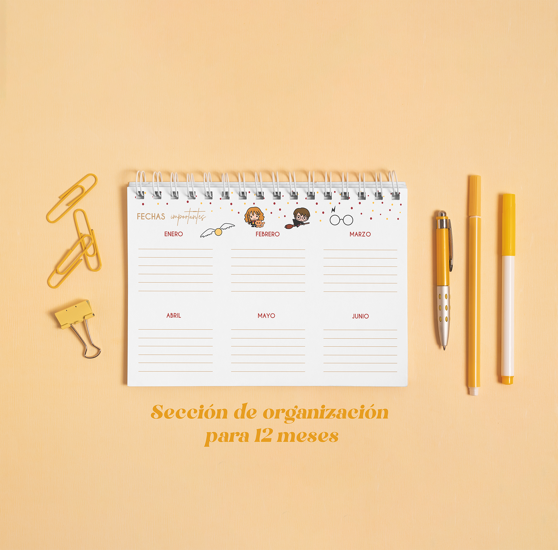 Planner Semanal Harry Potter 