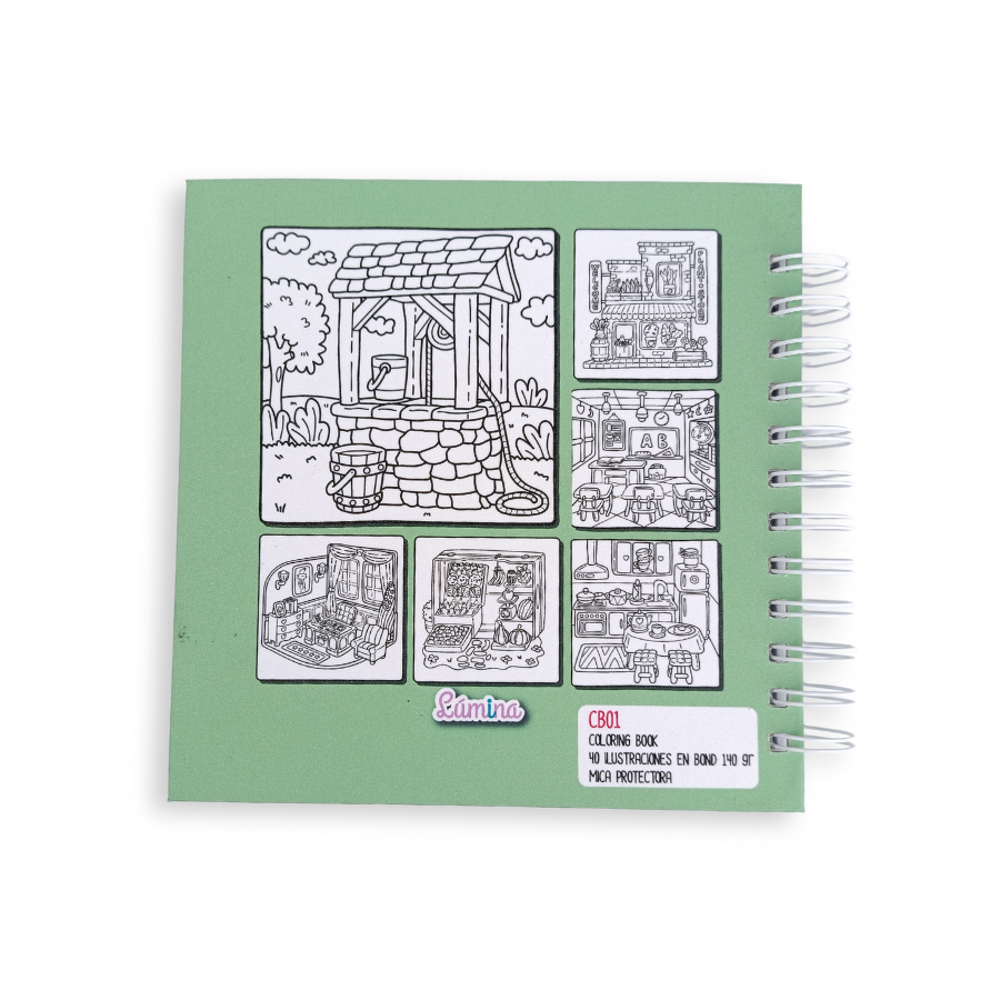 Coloring Book Tiny Space