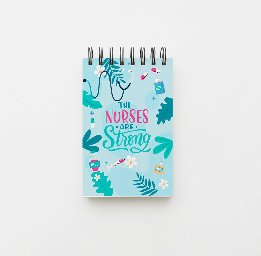 Bloc de Nota - Enfermeras Fuertes