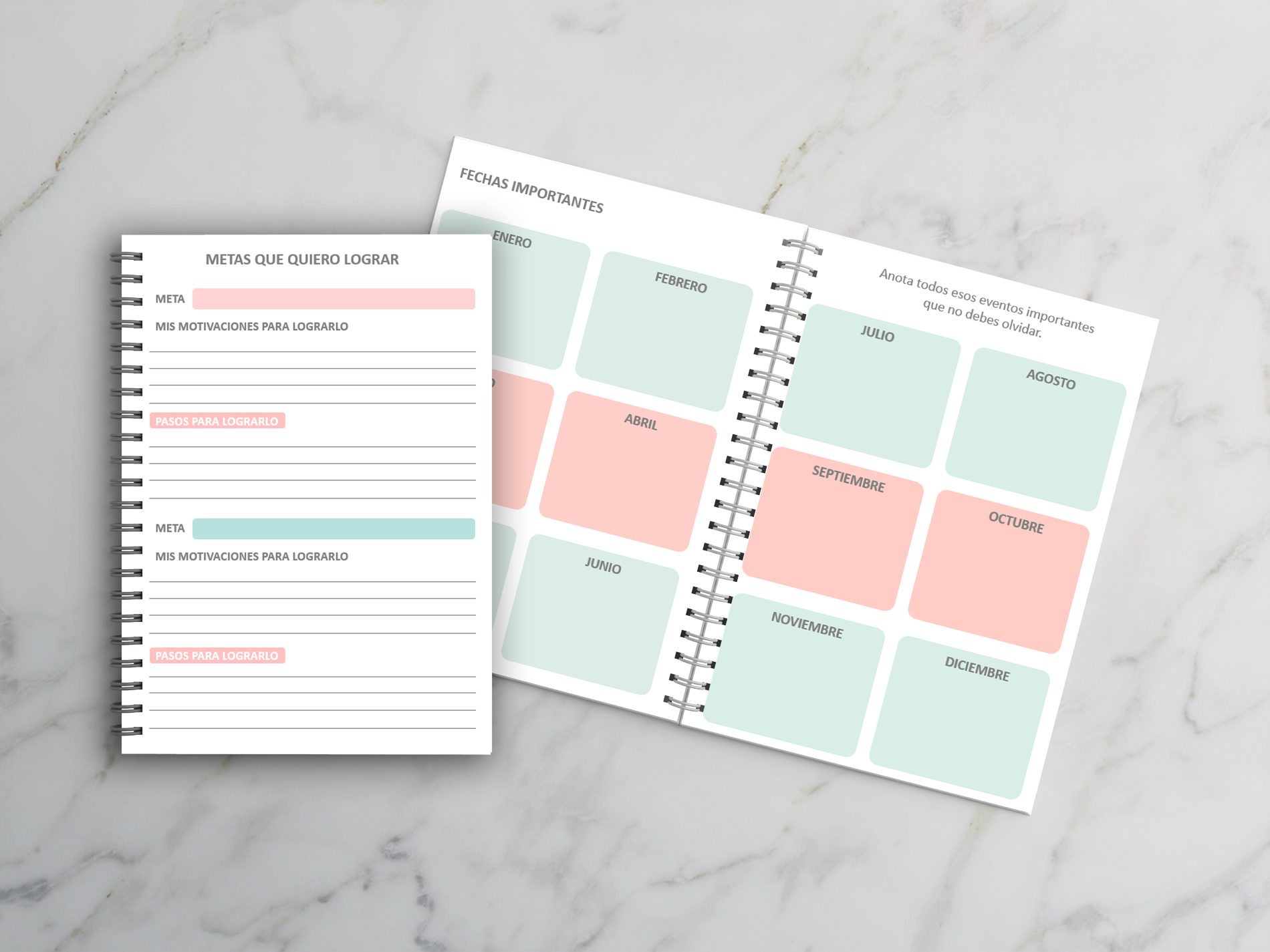 Planner Personal Motivacional