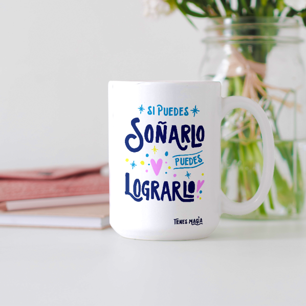 Tazón Si puedes soñarlo, puedes lograrlo