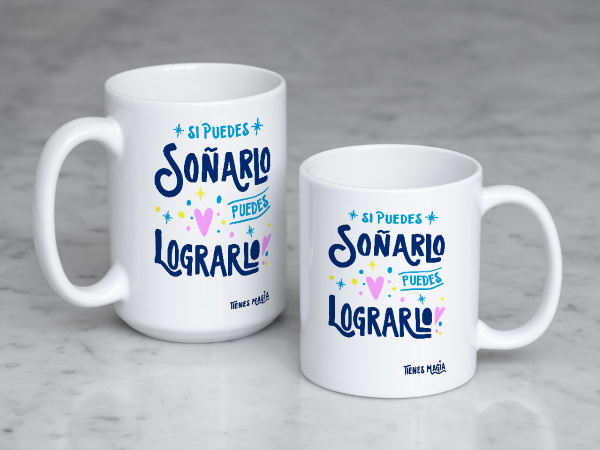 Tazón Si puedes soñarlo, puedes lograrlo
