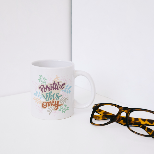 Tazón Positive Vibes Only