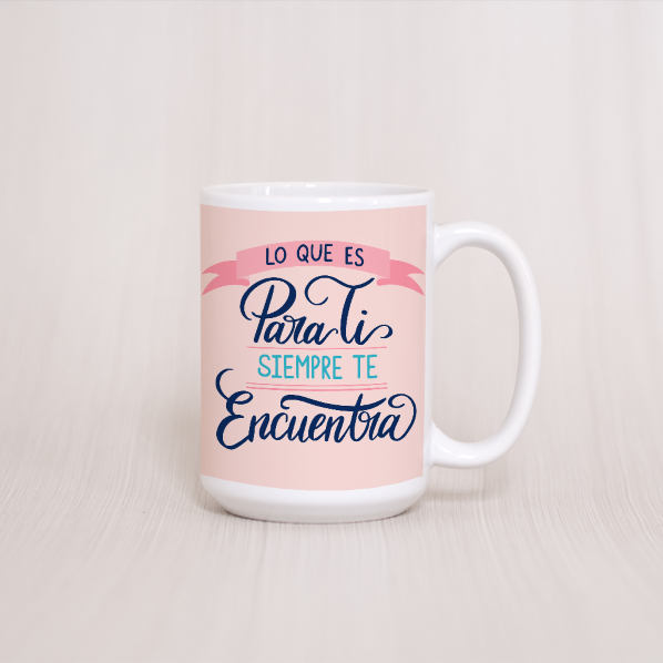 Tazón Lo que es para ti siempre te encuentra