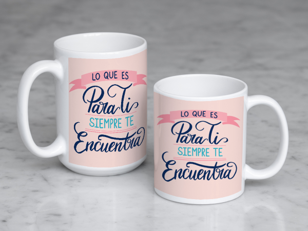 Tazón Lo que es para ti siempre te encuentra