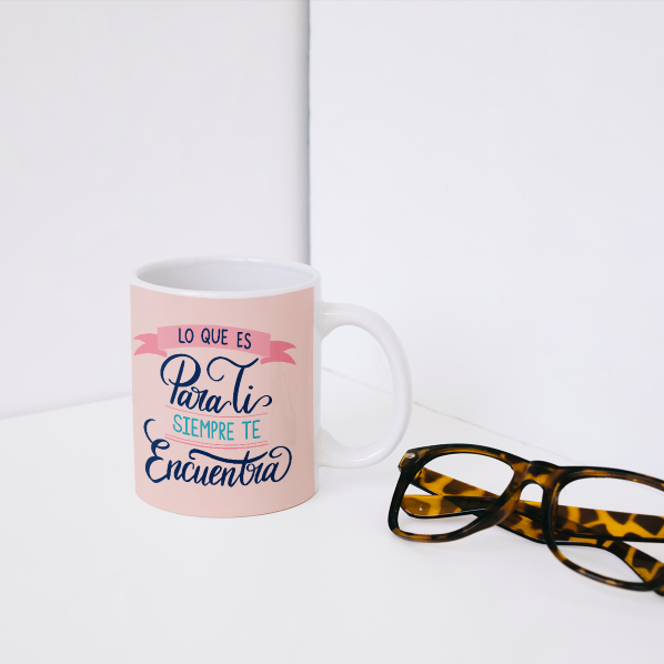 Tazón Lo que es para ti siempre te encuentra