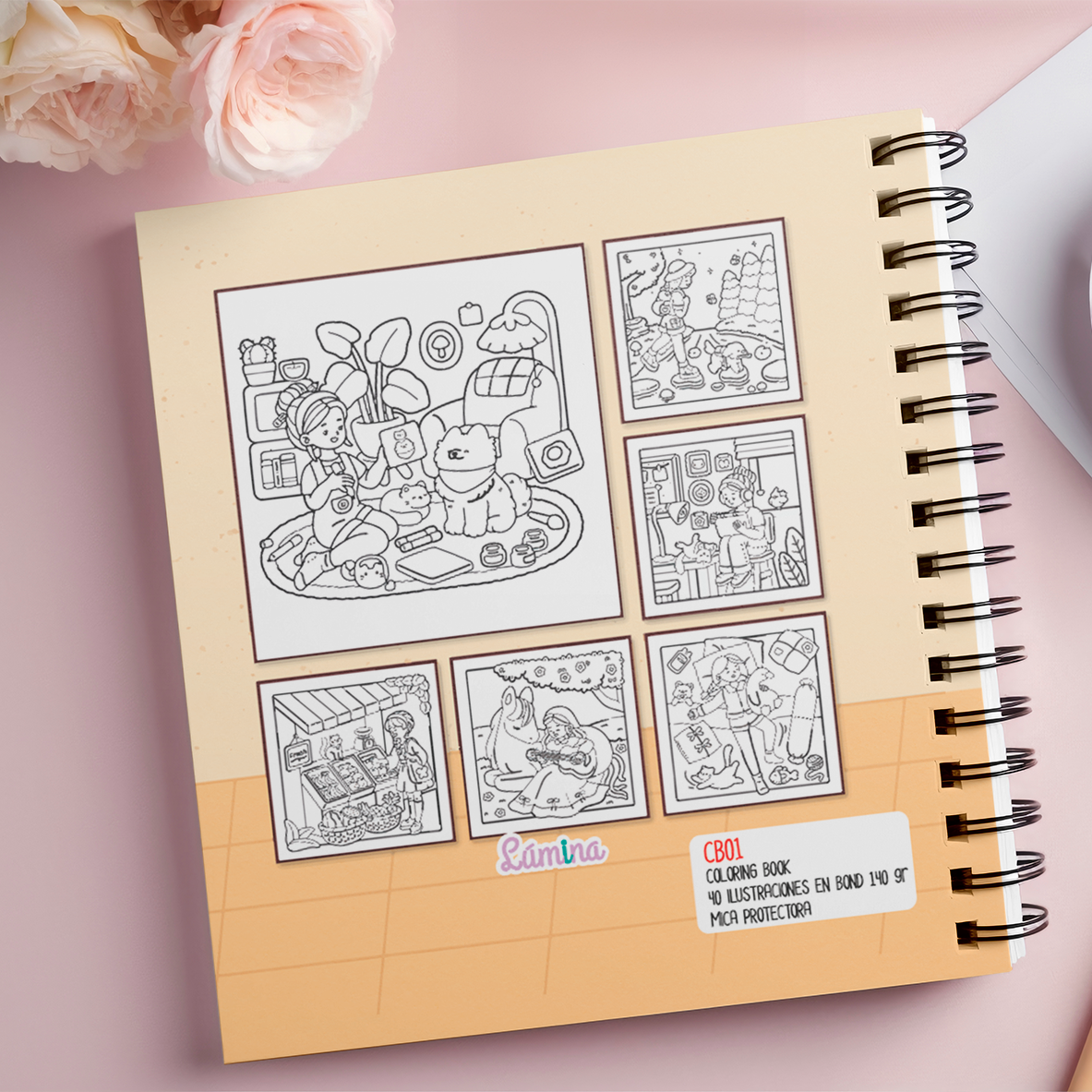 Coloring Book  "Cozy Times" 