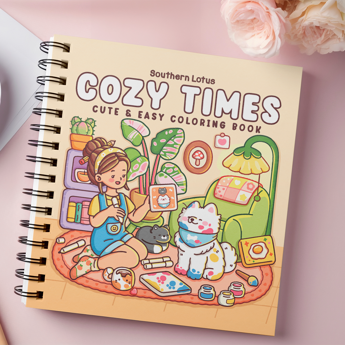 Coloring Book  "Cozy Times" 