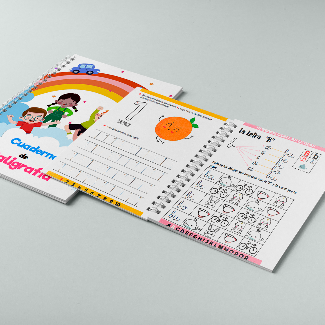 Cuaderno de Caligrafía para Niños