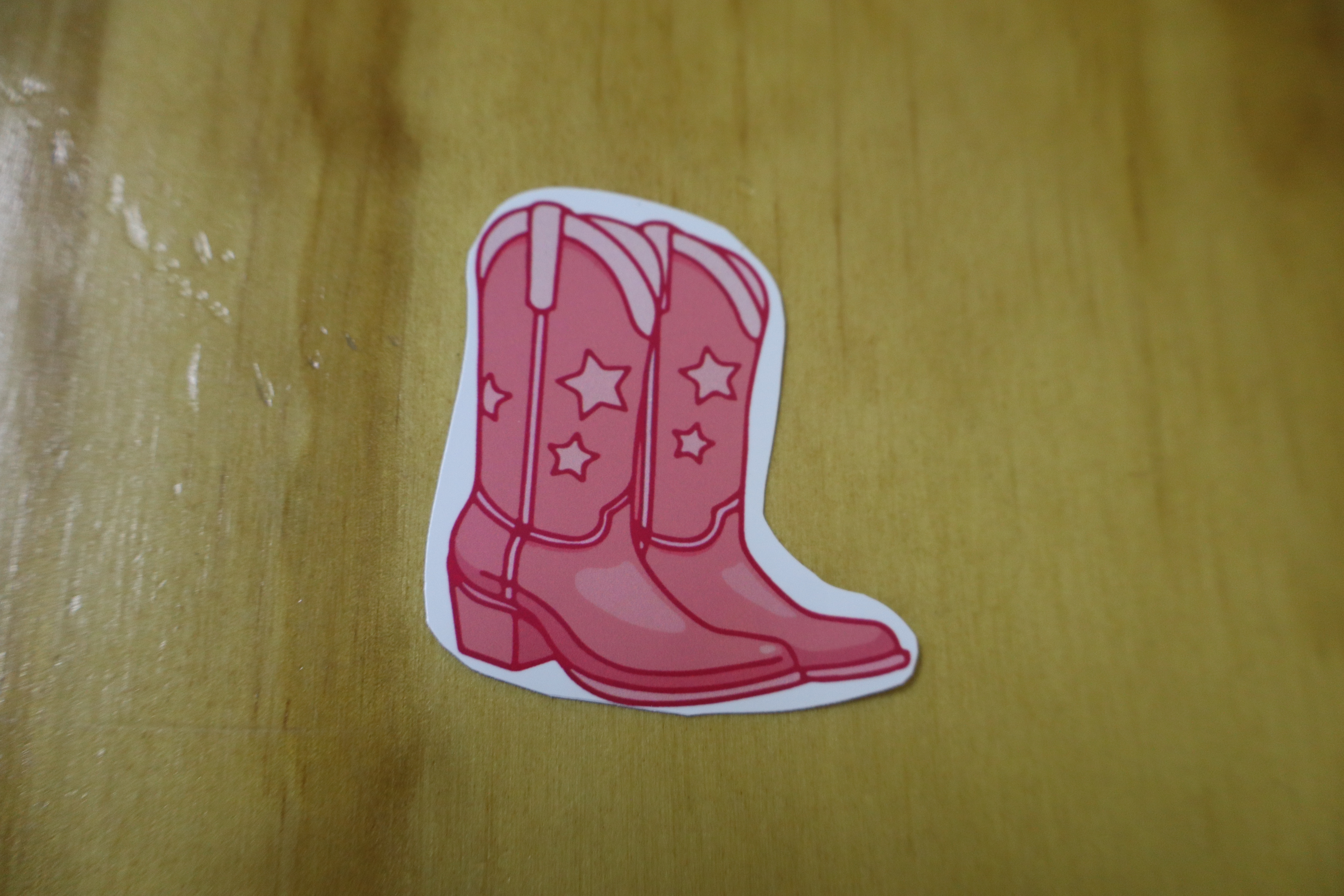 Stickers "Botas Rosas"