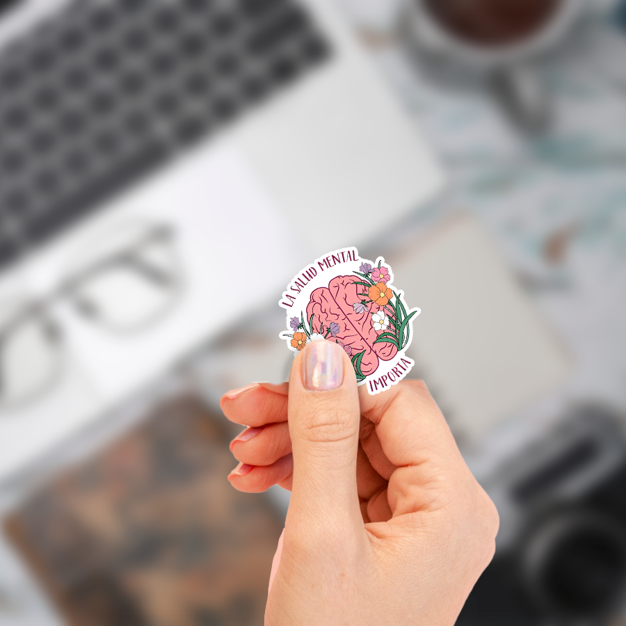 Stickers "La salud mental importa"