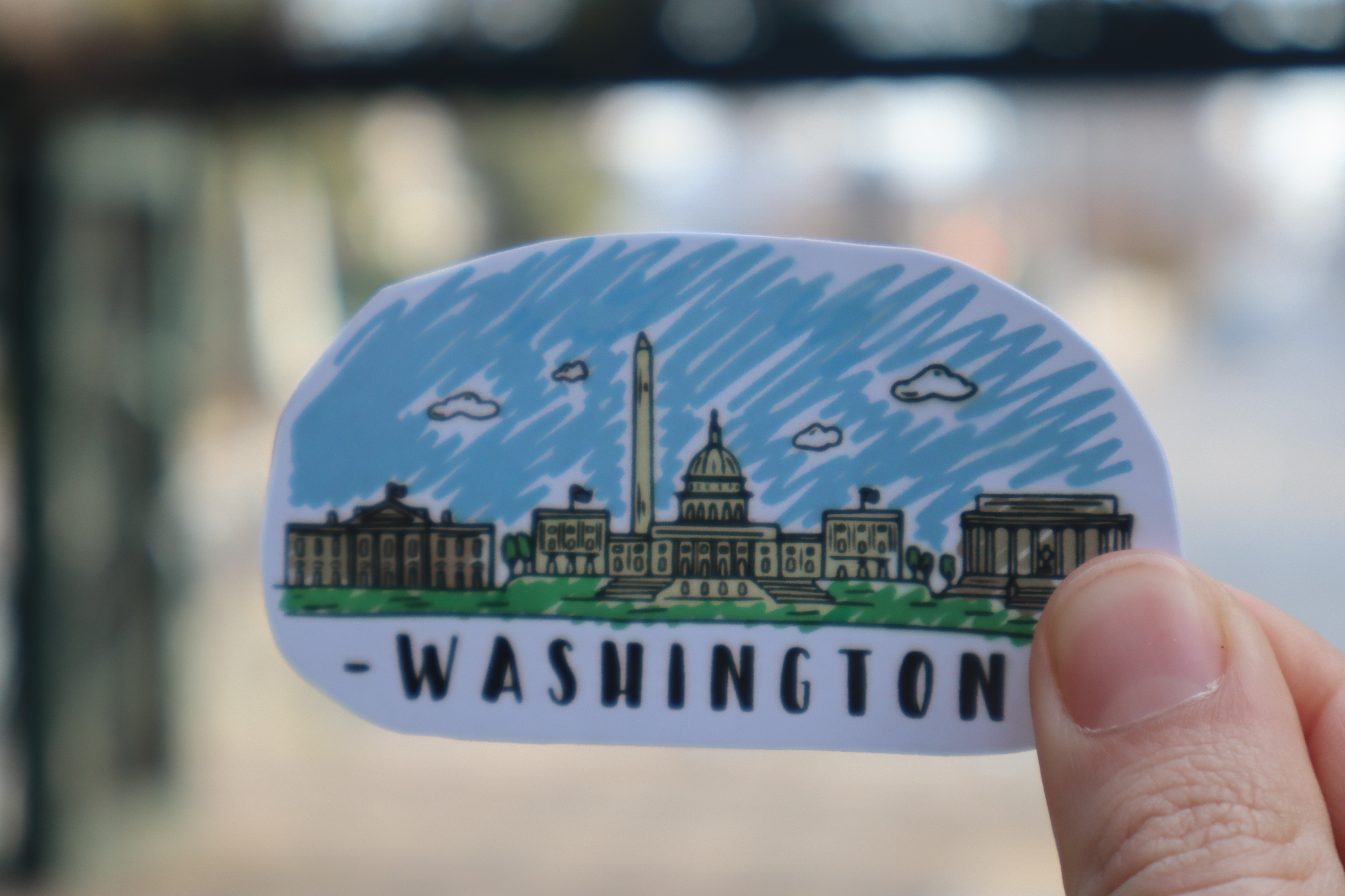 Sticker "Washington"