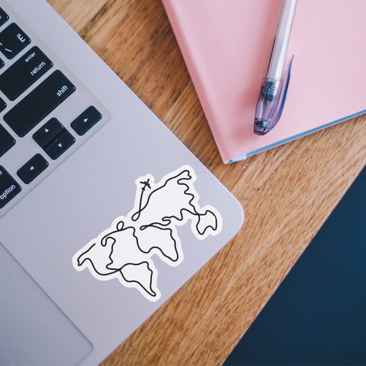 Sticker "World Maps"