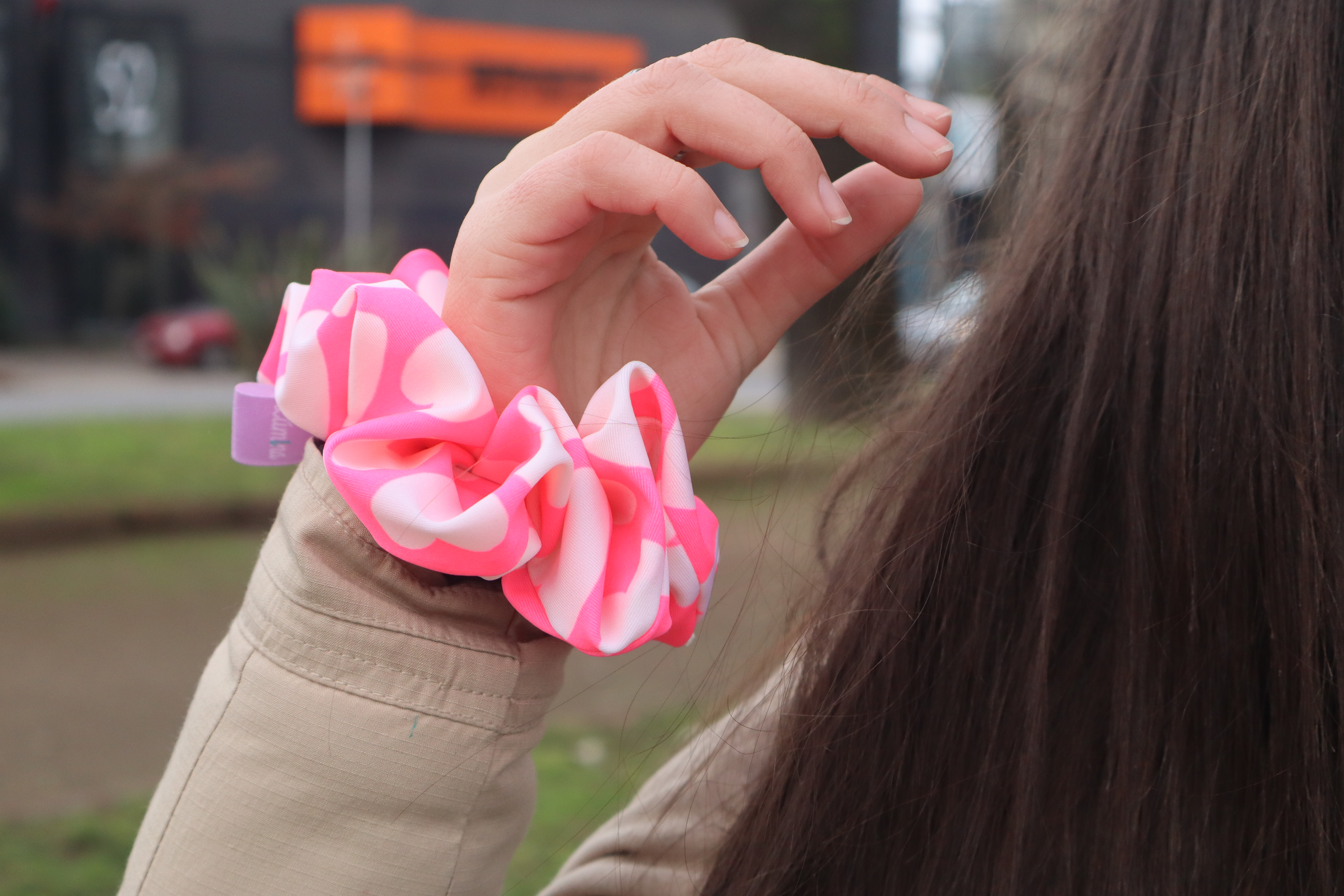 Scrunchie Monedero