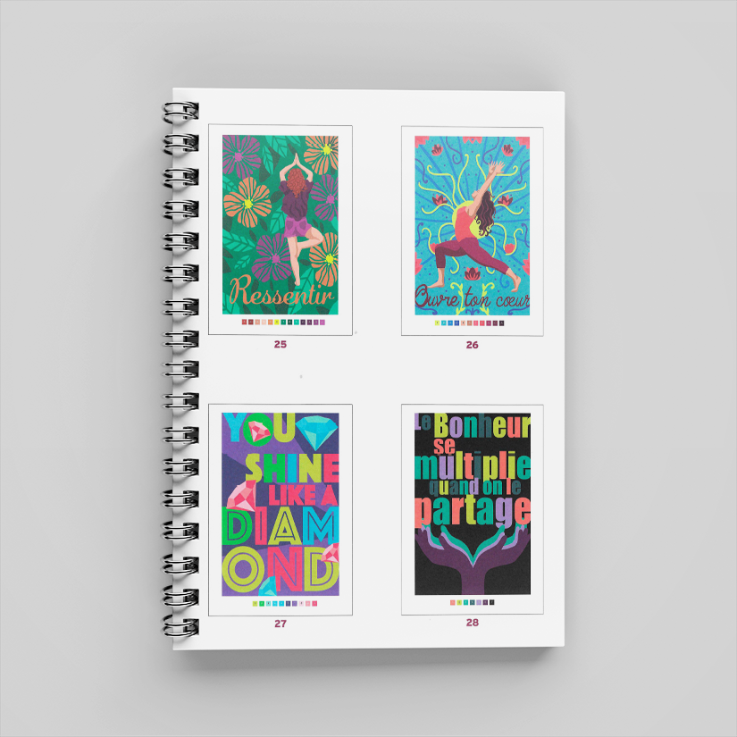 Coloring Book  "Good Vibes"