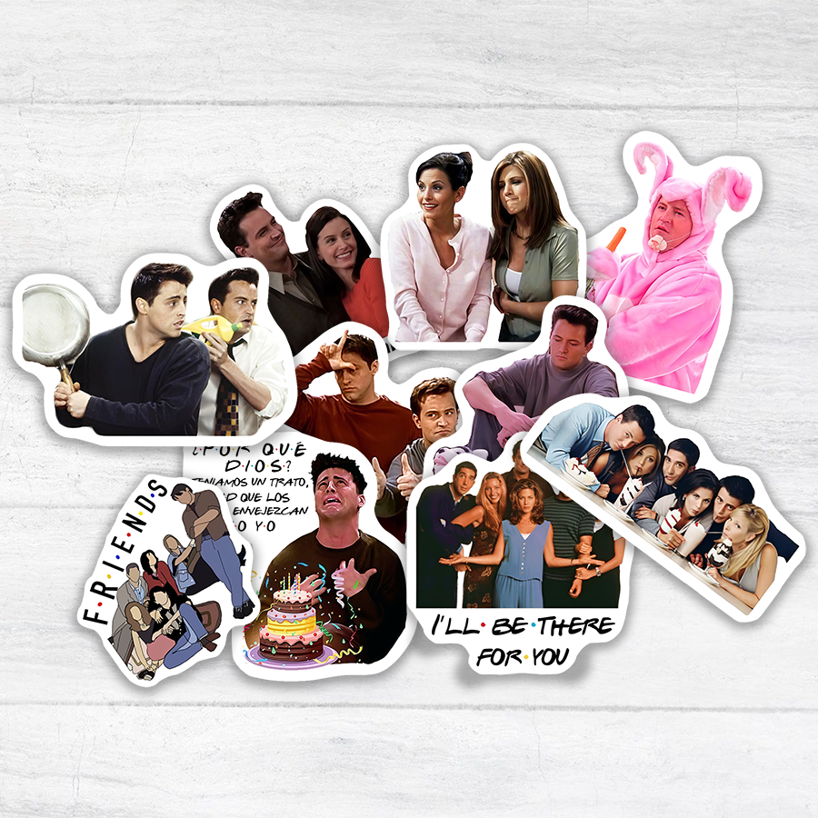 Pack stickers "Friends" - 10 unidades