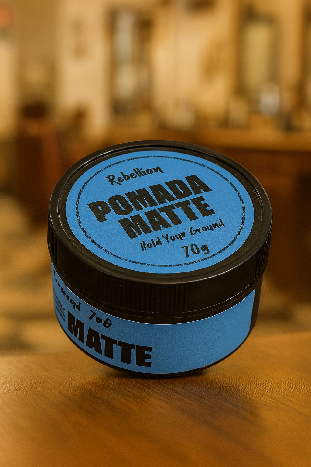 POMADA MATTE - "HOLD YOUR GROUND" - Rebellion - 70g