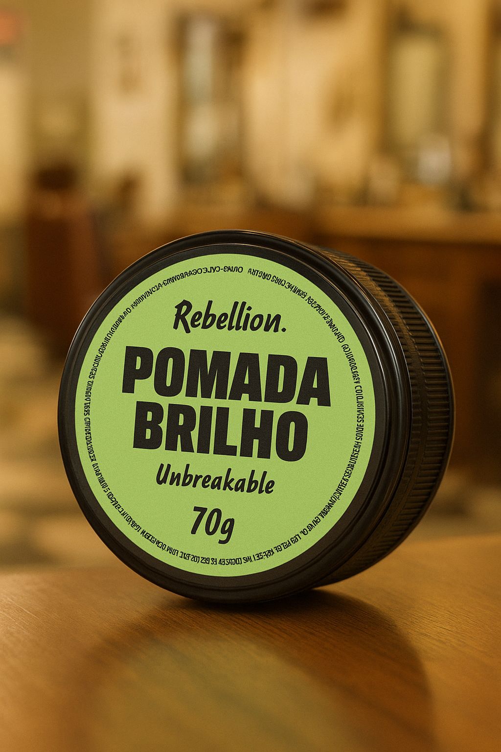 POMADA BRILHO - "Unbreakable" - Rebellion 70g