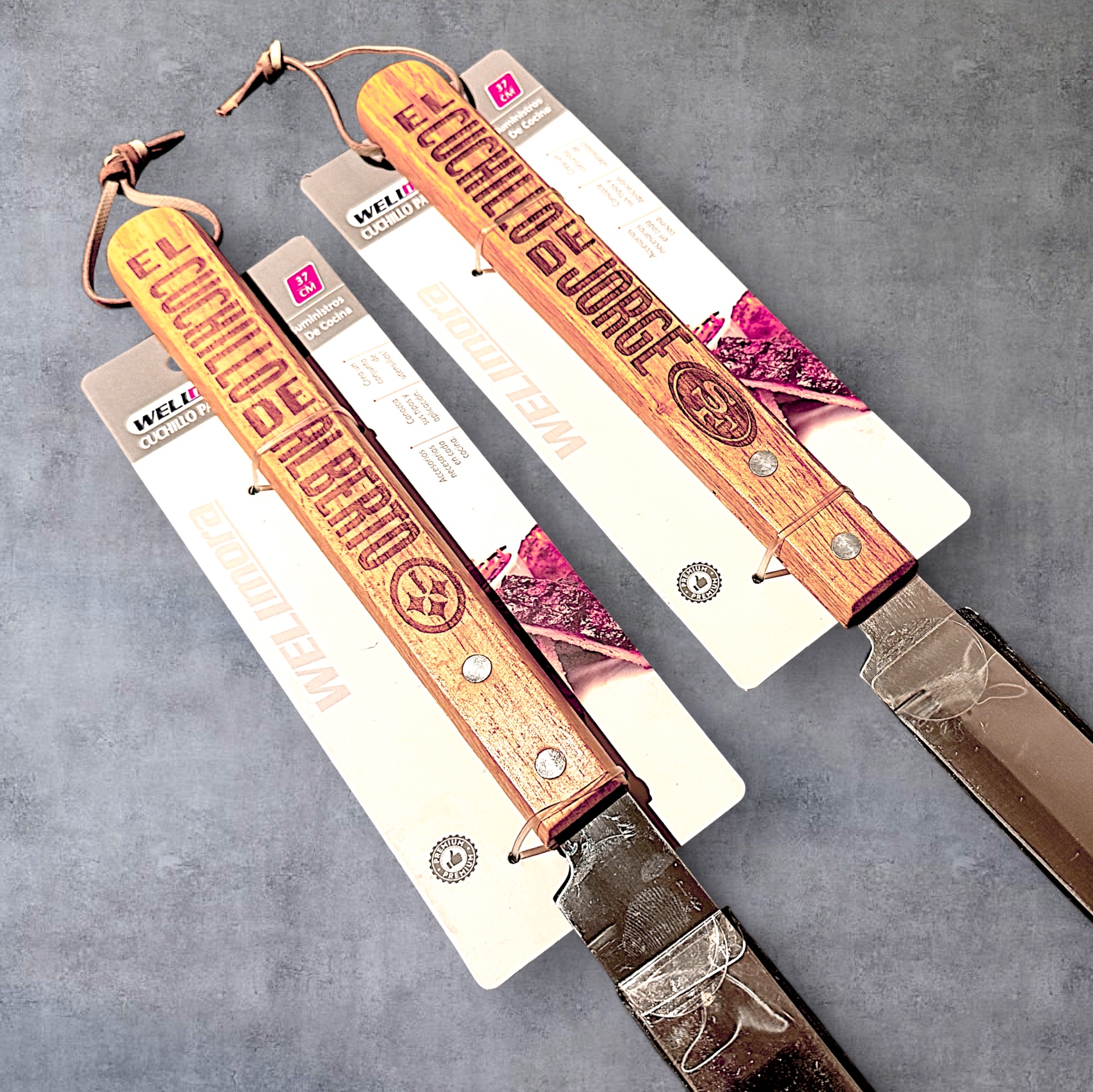 Cuchillo para cortar carne personalizado