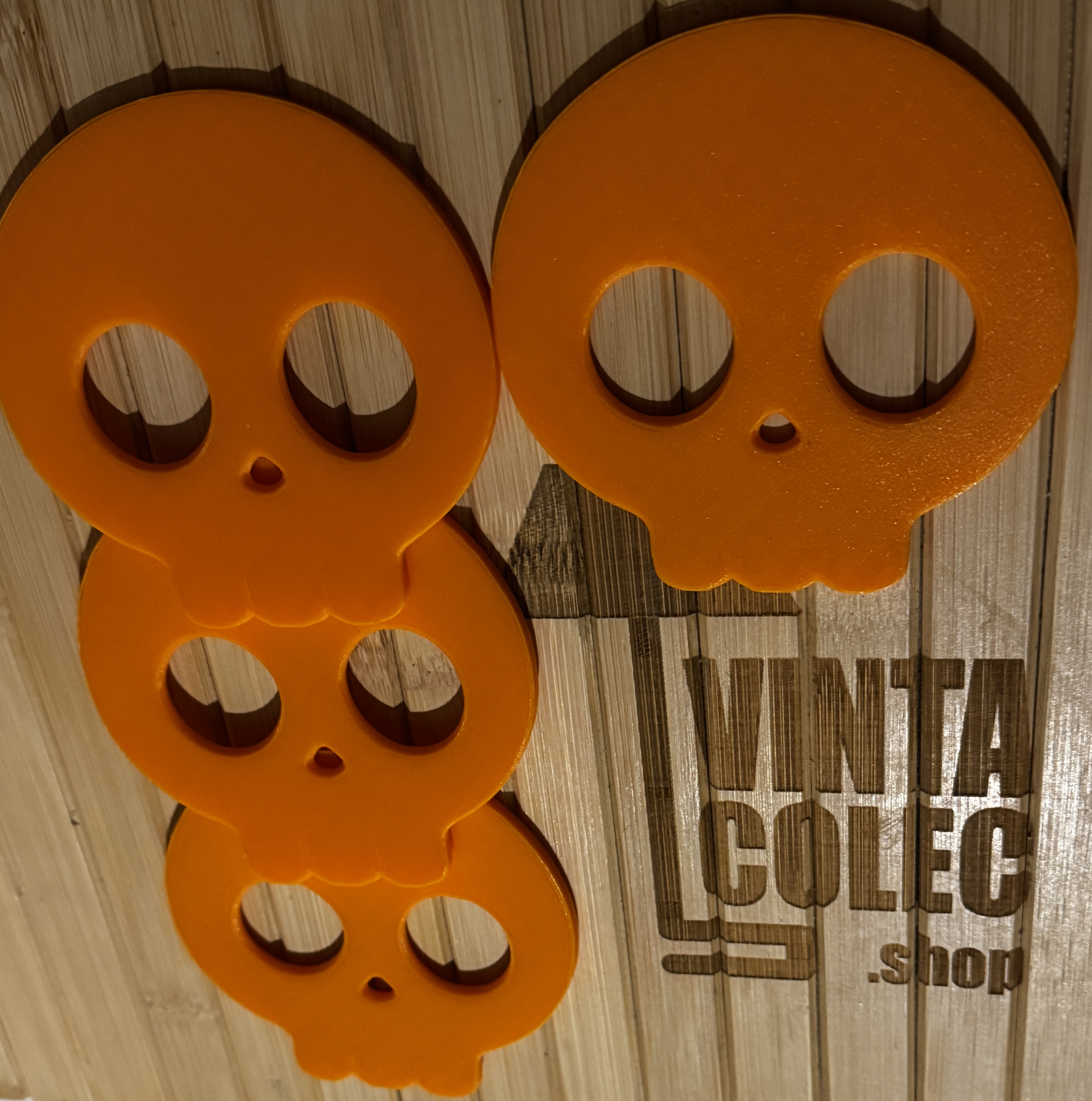 Porta vasos Calavera