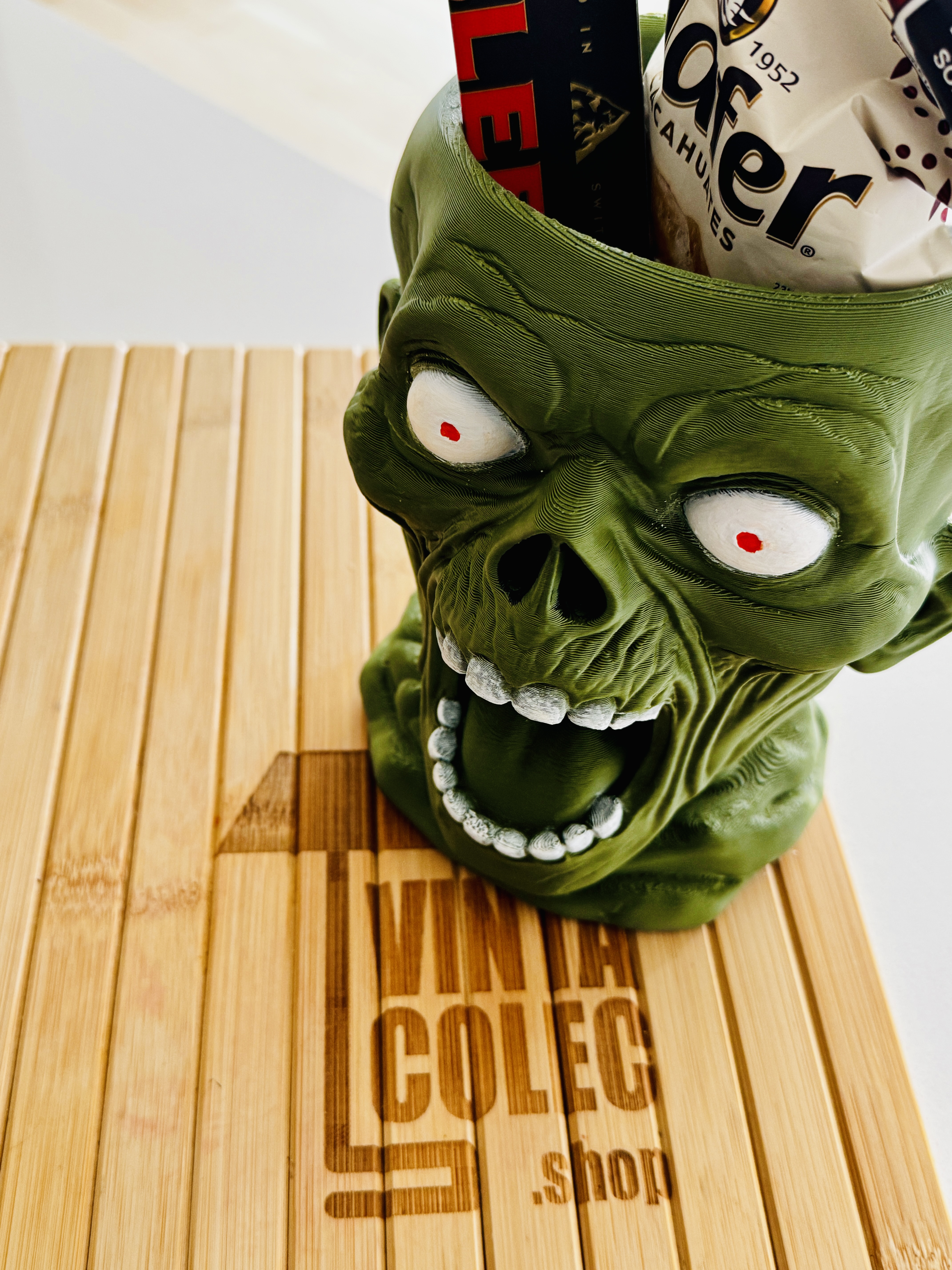 Cabeza de Zombi para dulces