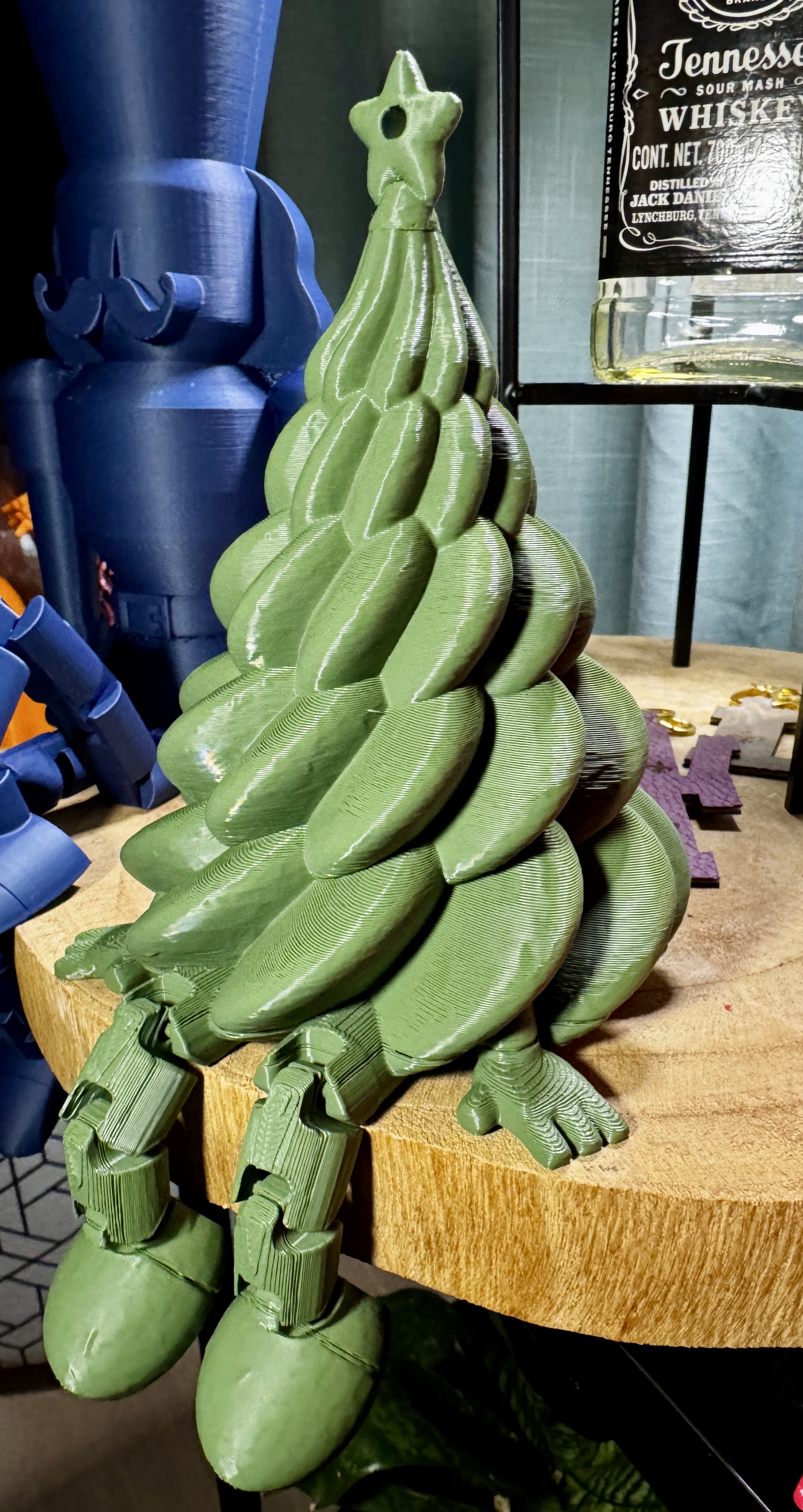 Cascanueces y Arbol decorativo