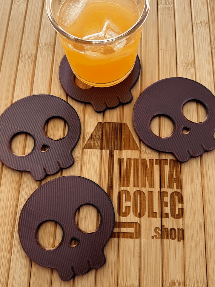 Porta vasos Calavera