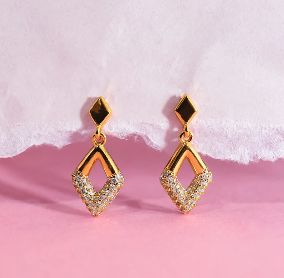 Elegant And Simple Hoop Earrings For Party Wear