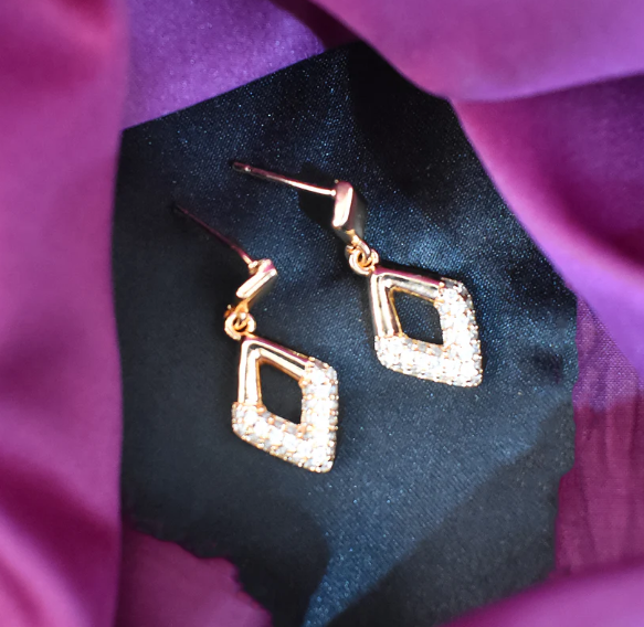 Elegant And Simple Hoop Earrings For Party Wear