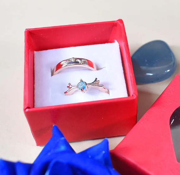 Antler Embrace Duo Ring