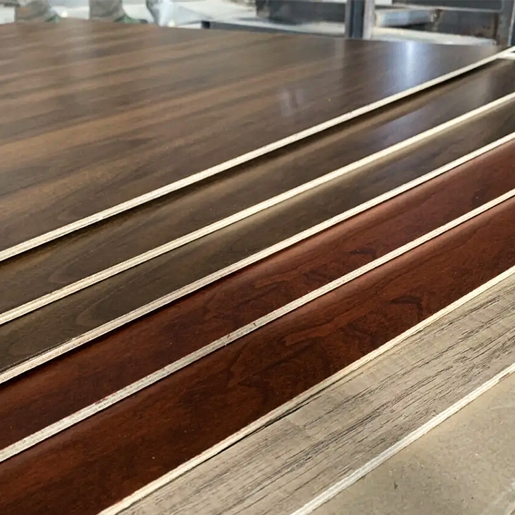 18mm Melamine Faced Chipboard Kitchen Cabinets Furniture Grade Plywood