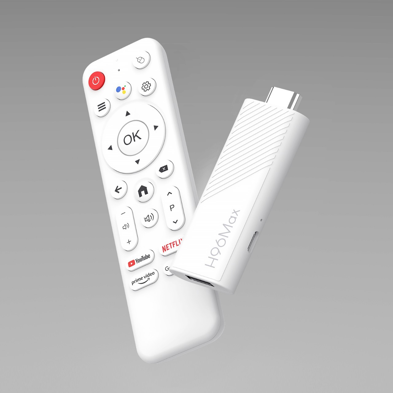 2025 Hot H96Max H313 TV Stick Dual WiFi6.0 Android 14 TV Stick 4K Streaming 2GB RAM 16GB ROM con control remoto por voz TV BOX
