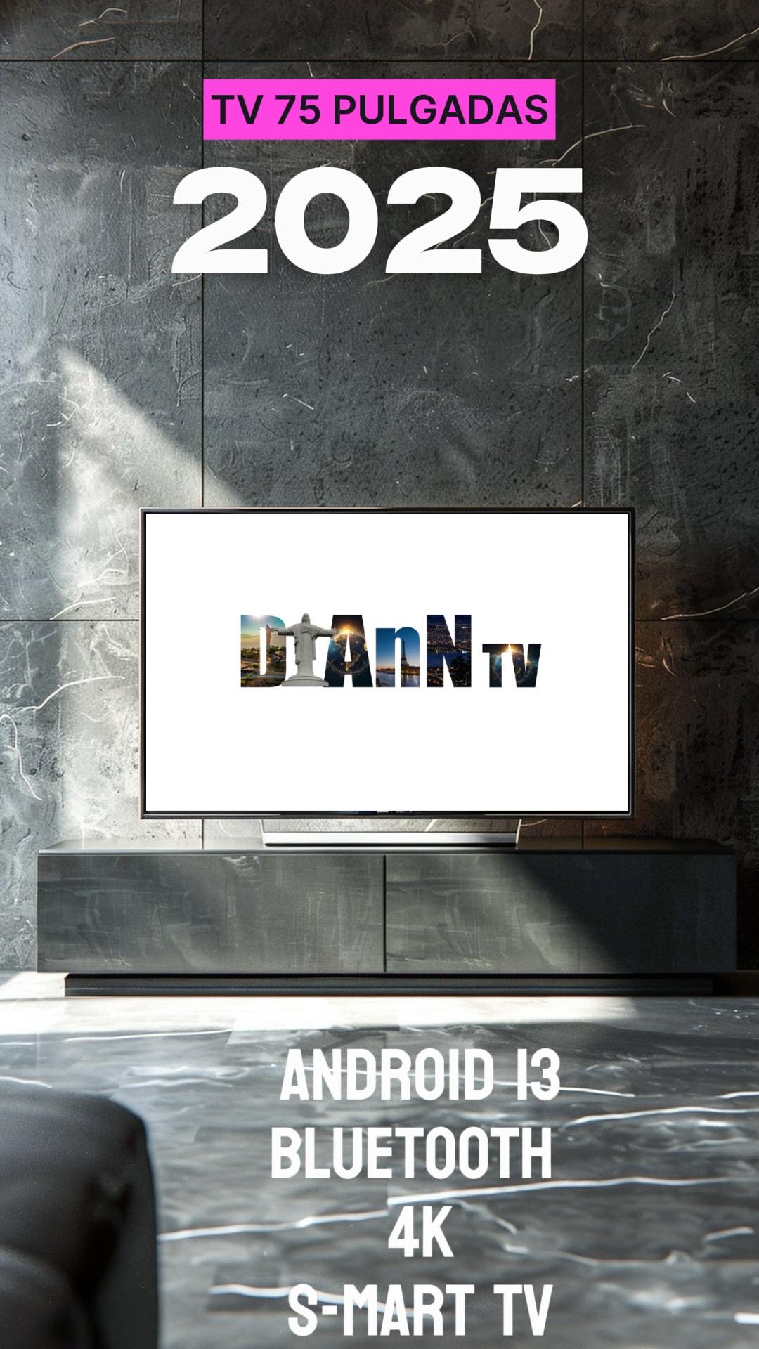 TELEVISOR INTELIGENTE 75 pulgadas
