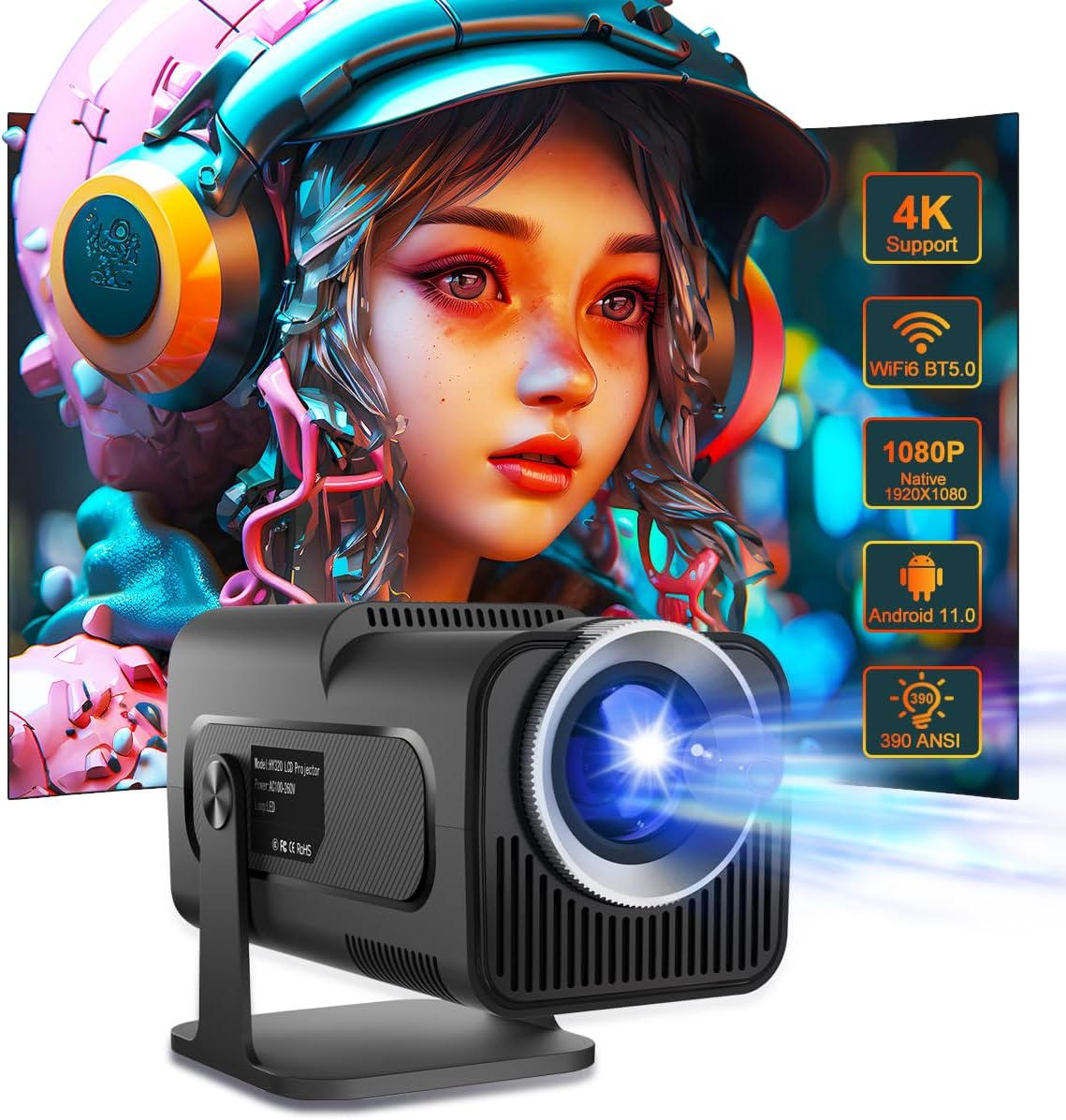 PROYECTOR INTELIGENTE TU CINE EN CASA