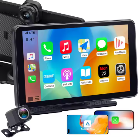 PANTALLA TACTIL CARPLAY Y ANDROID AUTO DE 7 PULGADAS