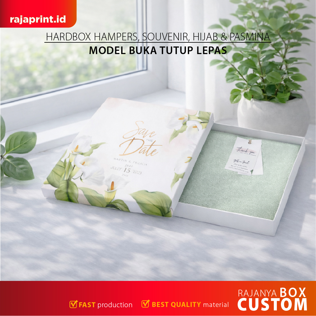 Hardbox Hijab dan Pashmina