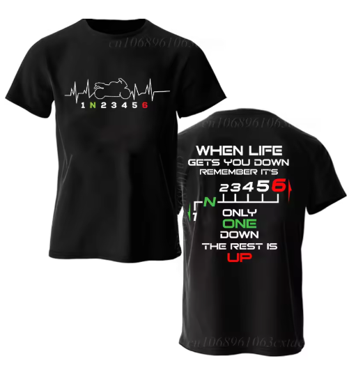 Motorcycle Gear Shift T-Shirt