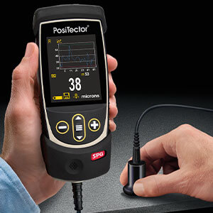 Surface Profile Gage DeFelsko Positector SPG for Blasted Steel, Textured Coatings, & Concrete Profile 0-500 micron