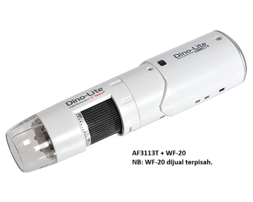 Mikroskop Digital Portabel Dino-Lite AF3113T Perbesaran 20x-55x, 220x