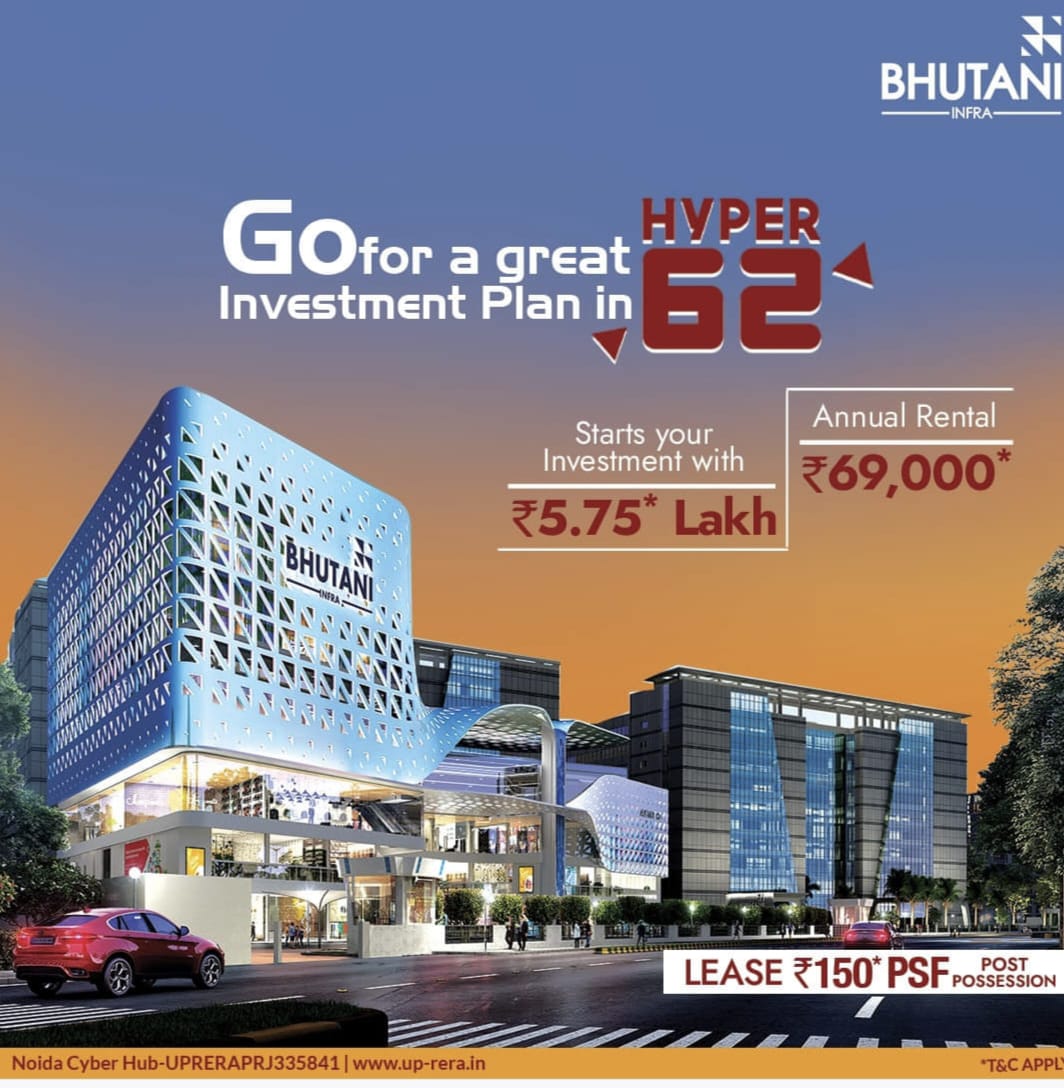 Bhutani Hyper 62 Commercial Property