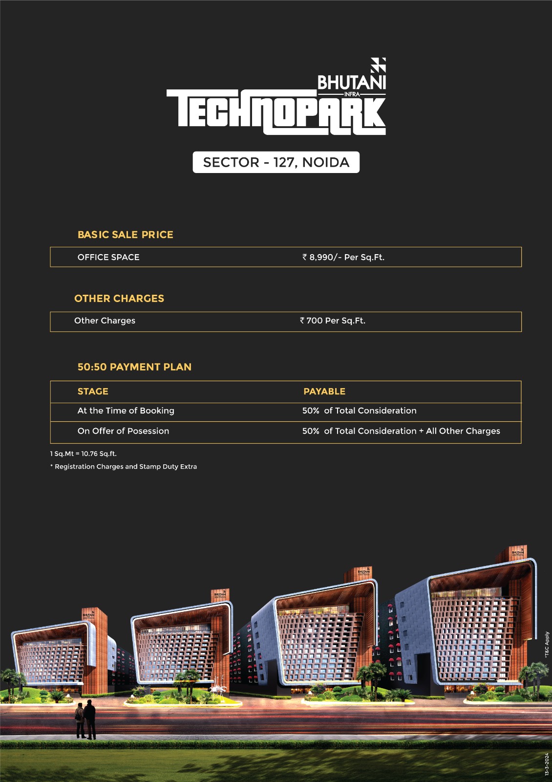 Bhutani Technopark Office Space Sec-127 Noida