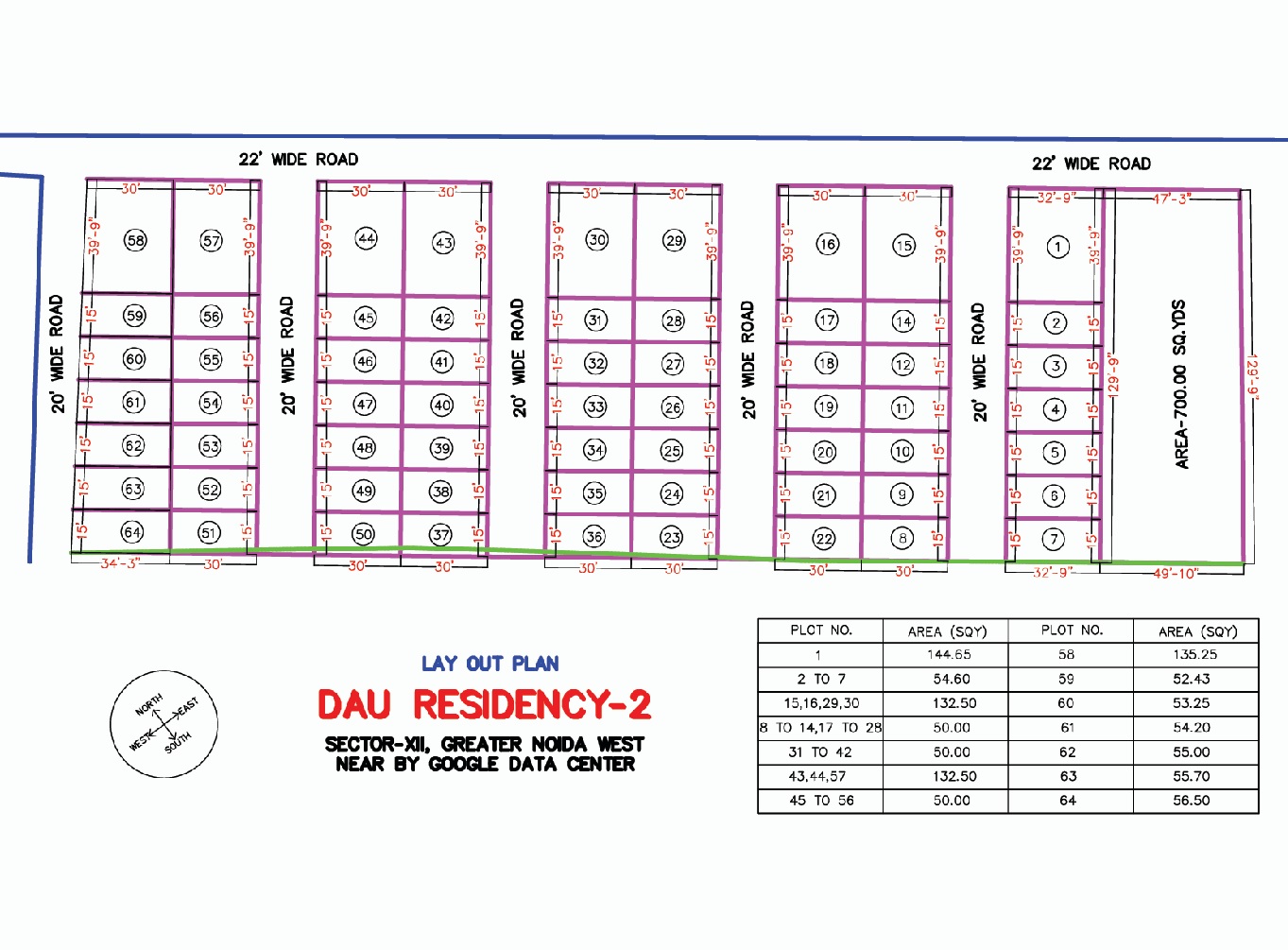 Residential Plot at Dau Residency-2
