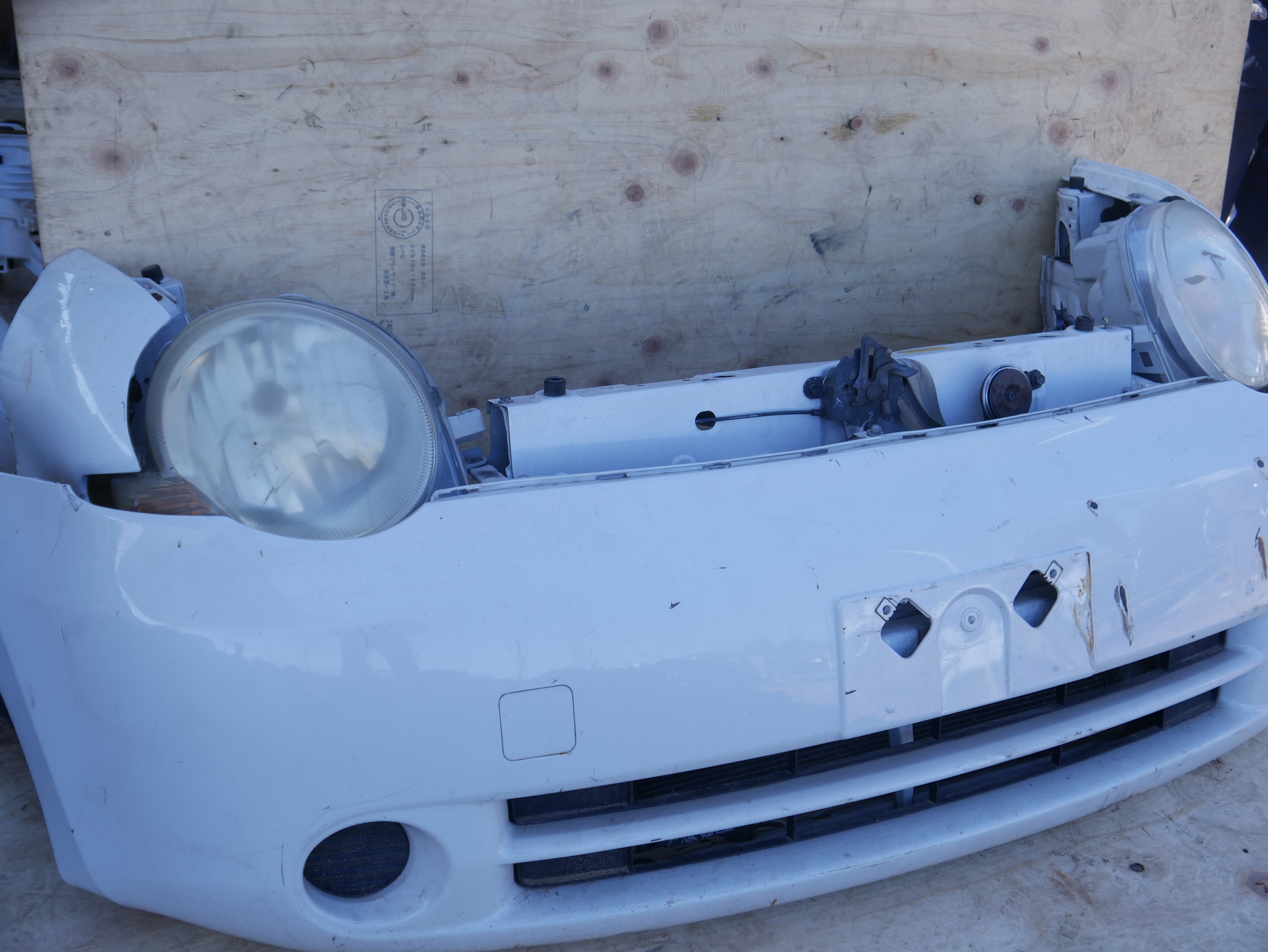 Sienta old Front Bumper with Headlights