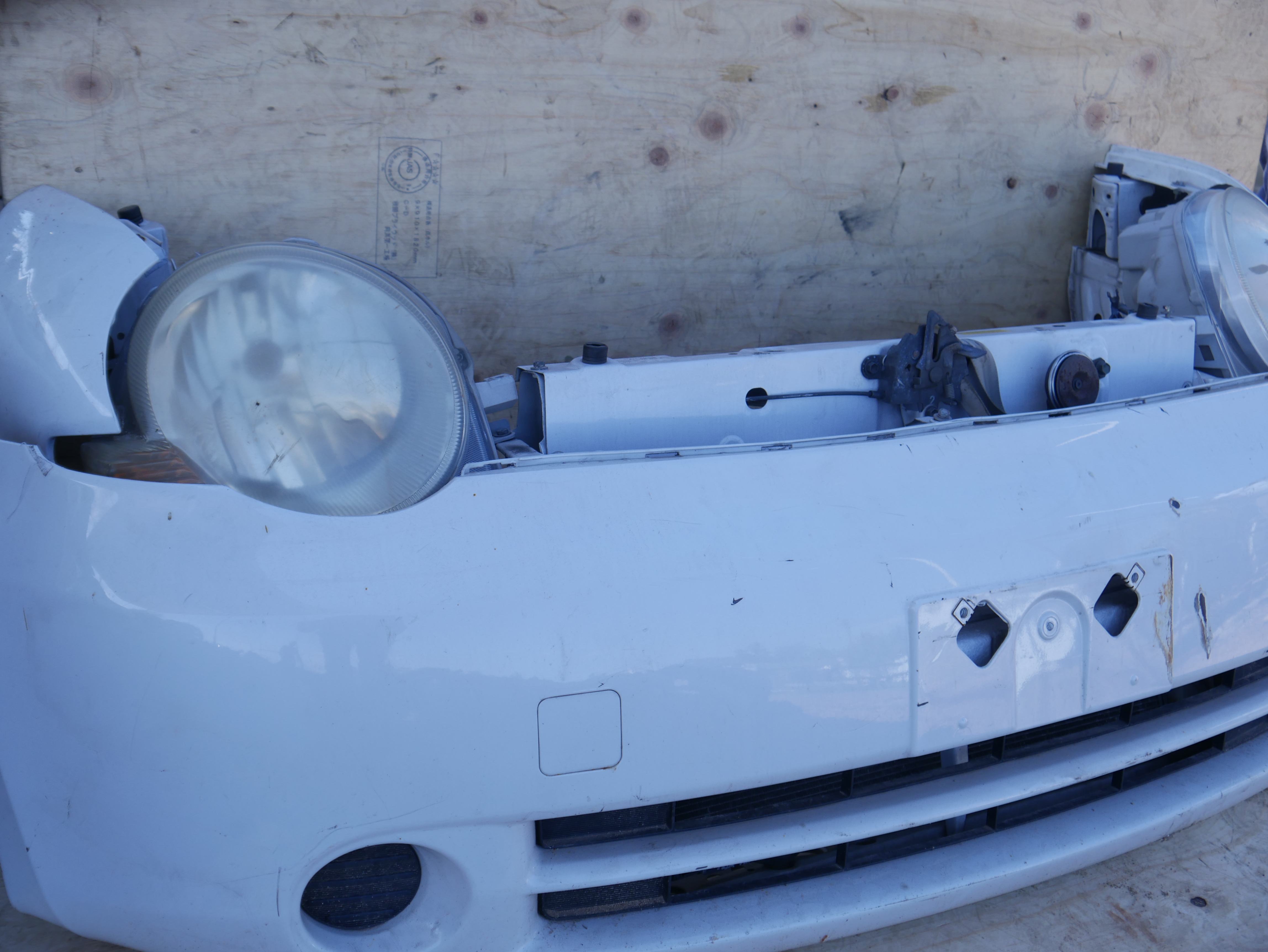 Sienta old Front Bumper with Headlights