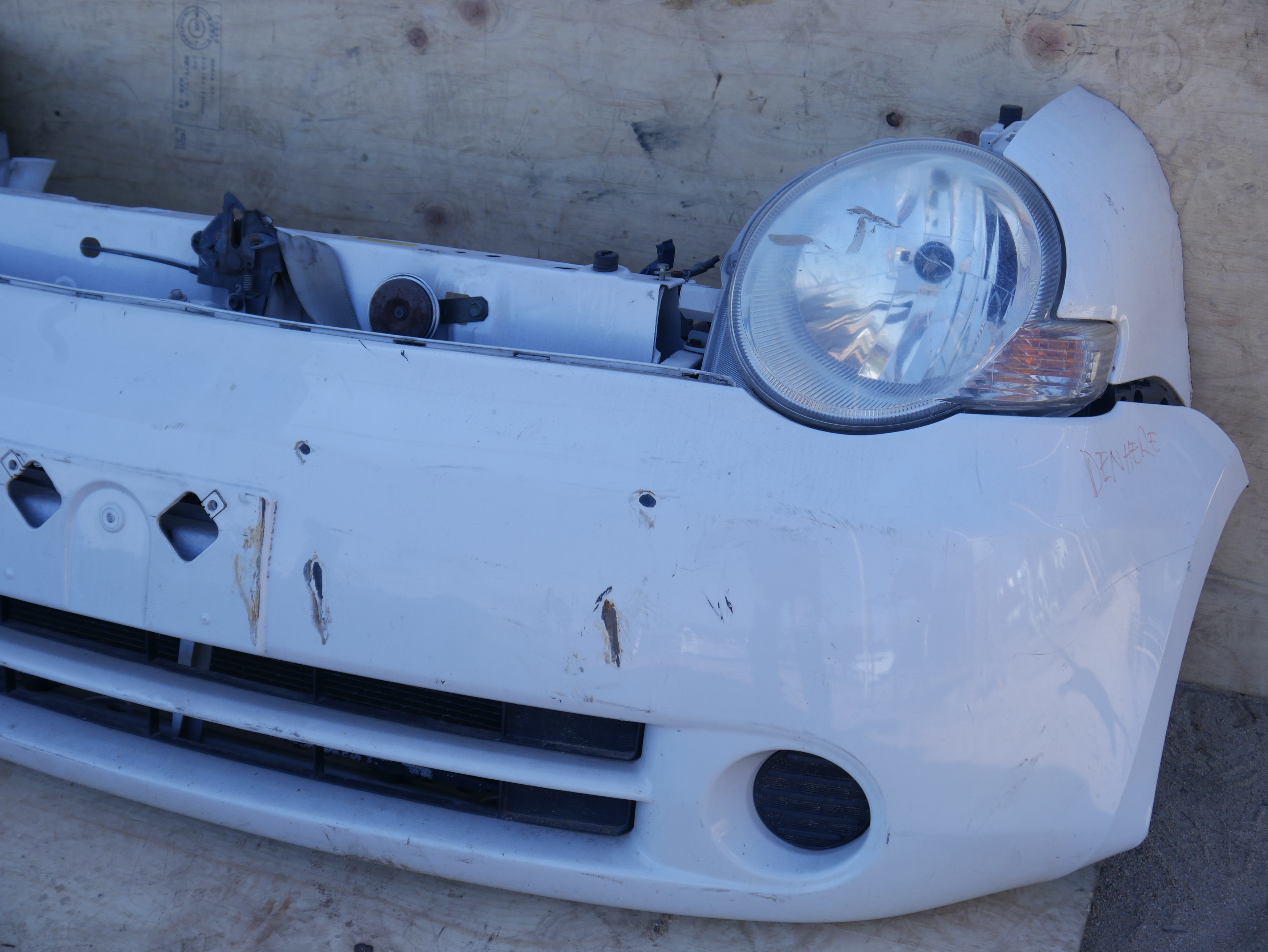 Sienta old Front Bumper with Headlights